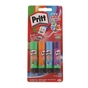 Κόλλα PRITT stick fun color 4x10g