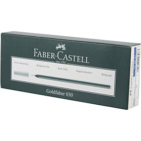 Στυλό διαρκείας FABER-CASTELL gold 030 μπλε (20τεμ.)