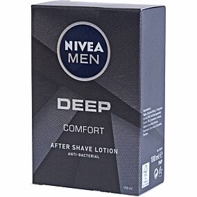 After shave NIVEA men deep comfort lotion anti-bacterial (100ml)