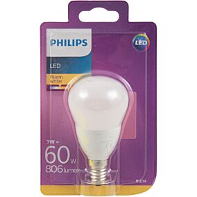 Λάμπα PHILIPS LED 60W P48 E14 θερμό φως