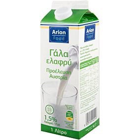 Γάλα ARION FOOD υψηλής παστερίωσης 1,5% λιπαρά (1lt)