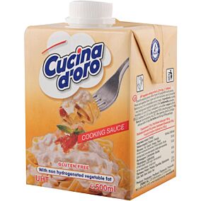 Κρέμα φυτική D'ORO cucina μαγειρικής (500ml)