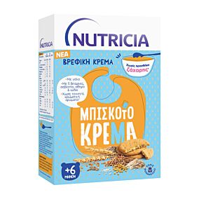 Βρεφική κρέμα NUTRICIA με μπισκότο +6 μηνών (250g)