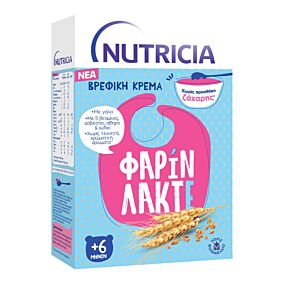 Βρεφική κρέμα NUTRICIA φαρίν λακτέ +6 μηνών (250g)