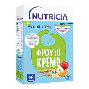 Βρεφική κρέμα NUTRICIA με φρούτα +6 μηνών (250g)