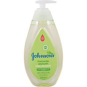 Σαμπουάν JOHNSON'S Baby χαμομήλι, με αντλία (500ml)