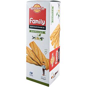 Κουλουράκια ΒΙΟΛΑΝΤΑ family βανίλιας (250g)