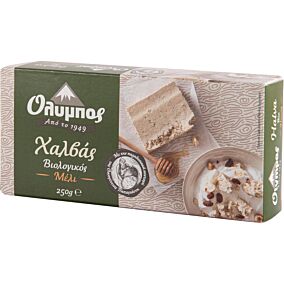 Χαλβάς ΟΛΥΜΠΟΣ με μέλι βιολογικός (250g)