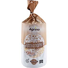 Ρυζογκοφρέτες AGRINO επτάσπορες (100g)