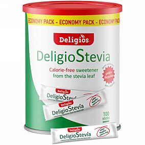 Γλυκαντικό DELIGIOS με stevia (100x1,4g)