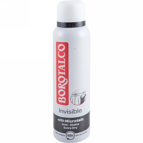 Αποσμητικό BOROTALCO Invisible original σε σπρέι (150ml)