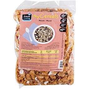 Δημητριακά GRECIAN LIVING my cereals μούσλι χωρίς γλουτένη (250g)