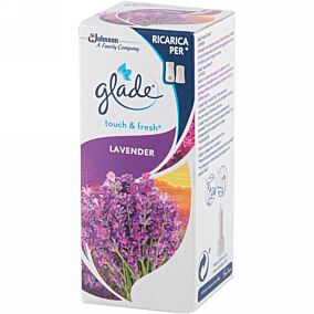 Αρωματικό χώρου GLADE touch & fresh λεβάντα, ανταλλακτικό (1τεμ.)