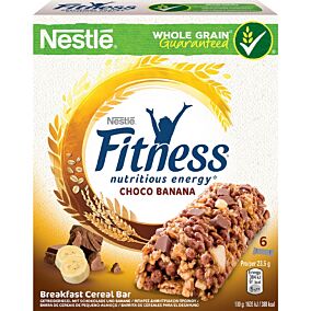 Μπάρα δημητριακών FITNESS Delice μπανάνα σοκολάτα (6x23,5g)