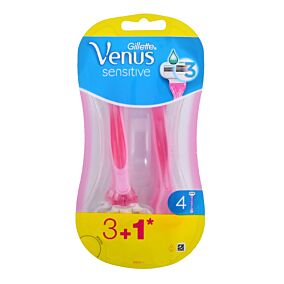 Ξυραφάκια GILLETTE Venus sensitive 3+1 ΔΩΡΟ (4τεμ.)