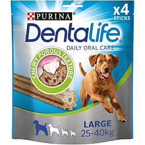 Σνακ PURINA Σκύλου dentalife large (142g)