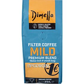 Καφές DIMELLO φίλτρου mild (250g)