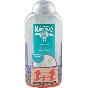 Σαμπουάν LE PETIT MARSEILLAIS coconut (1+1 δώρο) (2x300ml)