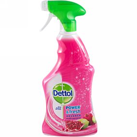 Καθαριστικό DETTOL power and fresh advance με άρωμα ρόδι και λάϊμ (500ml)