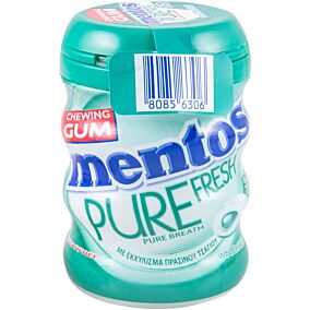 Τσίχλες MENTOS Pure fresh Wintergreen (60g)