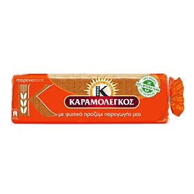 Ψωμί ΚΑΡΑΜΟΛΕΓΚΟΣ τοστ σταρένιο (680g)