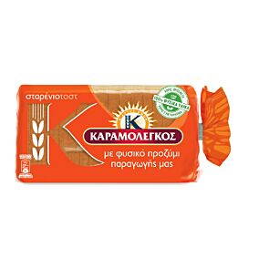 Ψωμί ΚΑΡΑΜΟΛΕΓΚΟΣ τοστ σταρένιο mini (340g)