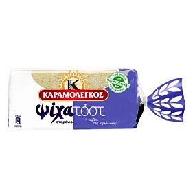 Ψωμί ΚΑΡΑΜΟΛΕΓΚΟΣ Ψίχα τοστ σίτου (480g)