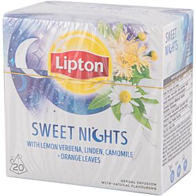 Αφέψημα LIPTON sweet nights (20x30g)