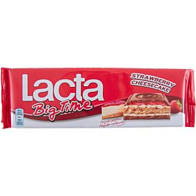 Σοκολάτα LACTA Big time γάλακτος strawberry cheesecake (300g)