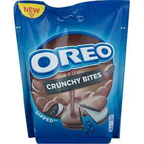 Μπισκότα OREO Crunchy bites με επικάλυψη σοκολάτας (110g)