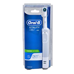 Οδοντόβουρτσα ORAL B cross action white ηλεκτρική