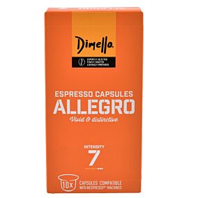 Καφές DIMELLO allegro σε κάψουλες (10x56g)