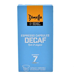 Καφές DIMELLO decaf σε κάψουλες (10x56g)