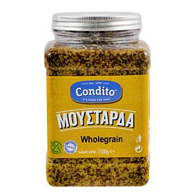 Μουστάρδα CONDITO Wholegrain (1,5kg)