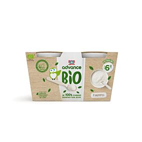 Γιαούρτι ADVANCE λευκό bio (2x140g)