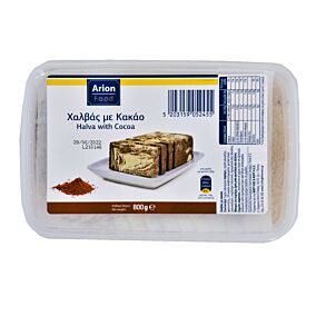 ARION FOOD χαλβάς  με κακάο χωρίς γλουτένη 800g