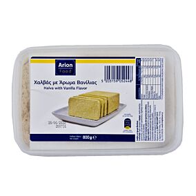 ARION FOOD χαλβάς  με βανίλια χωρίς γλουτένη 800g