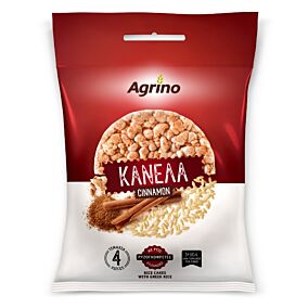 Ρυζογκοφρέτες AGRINO με κανέλα (34g)