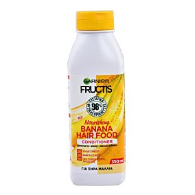 Μαλακτική κρέμα GARNIER FRUCTIS Hairfood banana δυναμωτικό για προστασία και αναδόμηση (350ml)