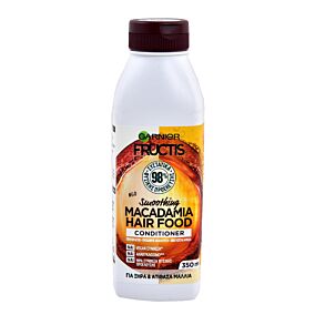 Μαλακτική κρέμα GARNIER FRUCTIS Hairfood macademia δυναμωτικό για προστασία και αναδόμηση (350ml)