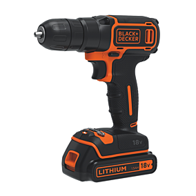 Δραπανοκατσάβιδο BLACK & DECKER BDCD18 με μπαταρία 1,5AH και φορτιστή 18V 