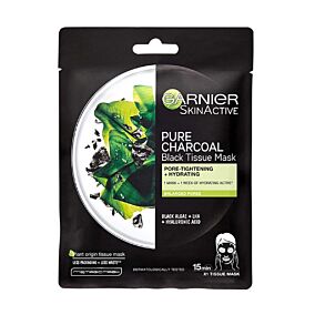 Μάσκα προσώπου GARNIER Charcoal (1τεμ.)