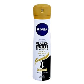 Αποσμητικό σώματος NIVEA for women black and white silky smooth σε σπρέι (150ml)