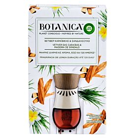 Αρωματικό χώρου BOTANICA άρωμα βετιβέρ Καραϊβικής & Σανδαλόξυλο