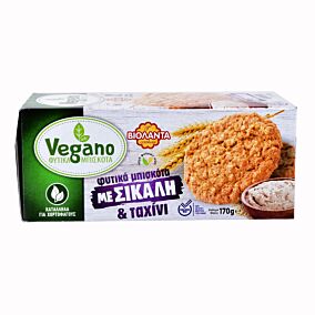 Μπισκότα ΒΙΟΛΑΝΤΑ Vegano με σίκλαη και ταχίνι (170g)