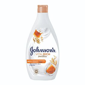 Λοσιόν σώματος JOHNSON'S μέλι και γιαούρτι (400ml)