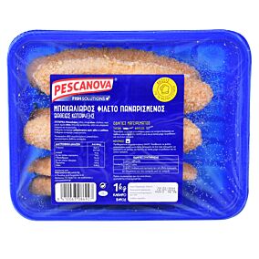 Μπακαλιάρος PESCANOVA φιλέτο πανέ κατεψυγμένο (1kg)