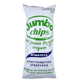 Πατατάκια JUMBO Chips κυματιστά με ρίγανη (280g)