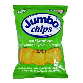 Πατατάκια JUMB0 φυλλαράκι ρίγανη (25g)