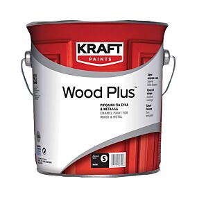 Ριπολίνη KRAFT Woodplus λευκή gloss 750ml